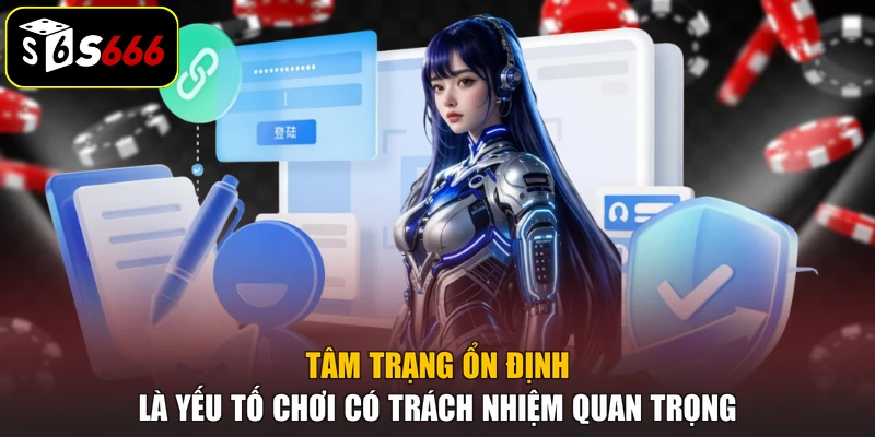 Tâm trạng ổn định là yếu tố chơi có trách nhiệm quan trọng